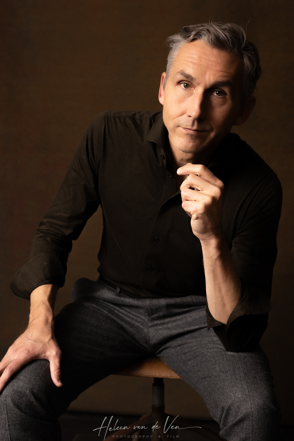 cinematic corporate photography for dutch business owner in Delft