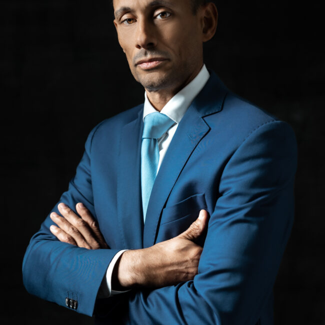 Corporate portrait of CEO for company website in Amsterdam